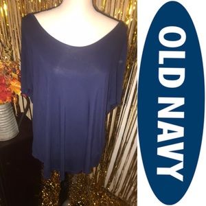 Flowy Shirt from Old Navy dark blue